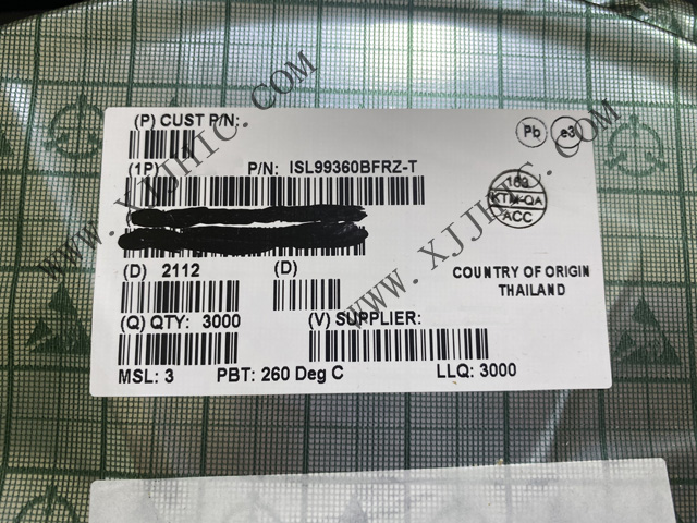 瑞薩進口原裝 ISL99360BFRZ ISL99360 全、半橋驅(qū)動器 QFN
