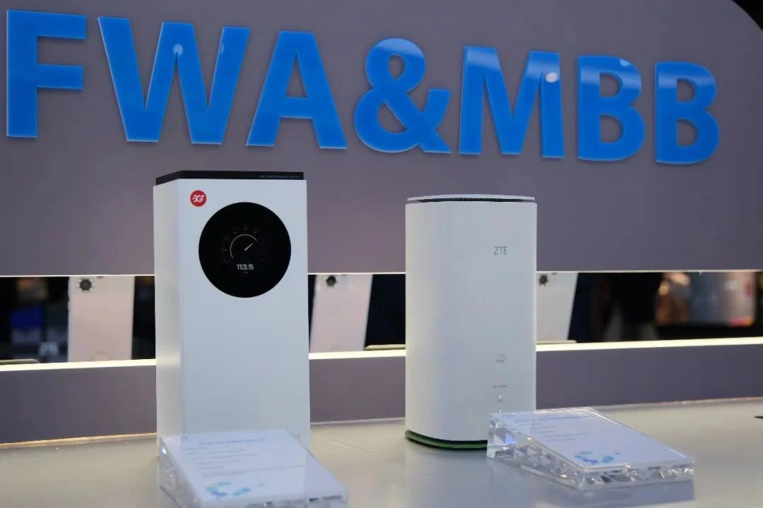 中興推出第五代 5G FWA 新品：支持 Wi-Fi 7，峰值速率高達 21Gbps
