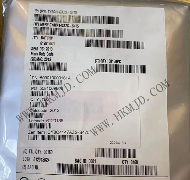 供應(yīng)32位單片機(jī) CY8C4147AZS-S475 汽車，AEC-Q100，PSOC? 4 CY8C4100S Plus 微控制器 IC