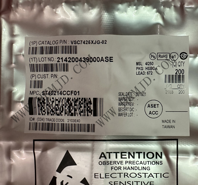 業(yè)界首款以太網 VSC7427XJG-02_VSC7425XJG-02 千兆以太網 (GE) 交換機