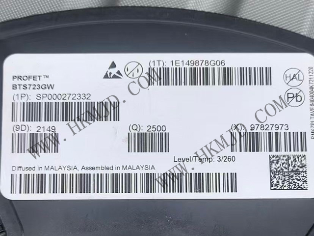 明佳達(dá)電子供應(yīng) Infineon BTS723GW 汽車智能高側(cè)開關(guān)，助力汽車電子系統(tǒng)升級