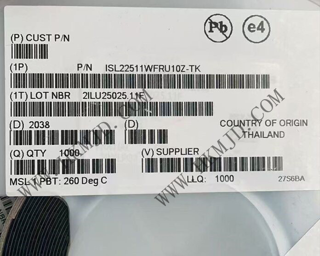 明佳達(dá)供應(yīng)Renesas（ISL22511WFRU10Z）XDCP? 數(shù)字電位計，助力高性能電子設(shè)計
