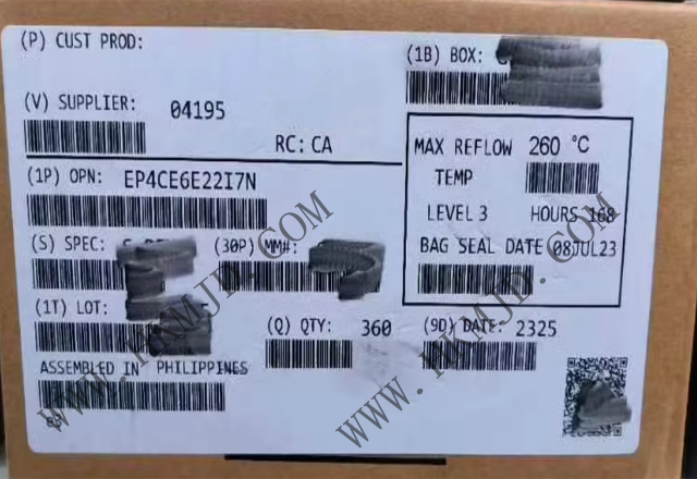 （Intel）Cyclone? IV FPGA EP4CE6E22I7N FPGA - 現(xiàn)場(chǎng)可編程門陣列