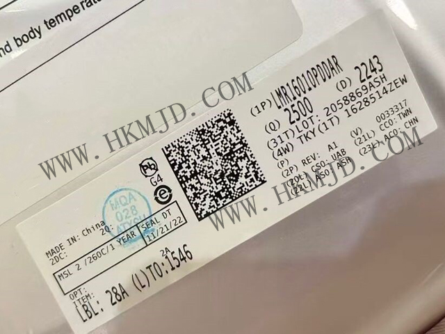 LMR16010PDDAR(TI): SIMPLE SWITCHER? 60V、1A 降壓轉(zhuǎn)換器（IQ 為 40μA）