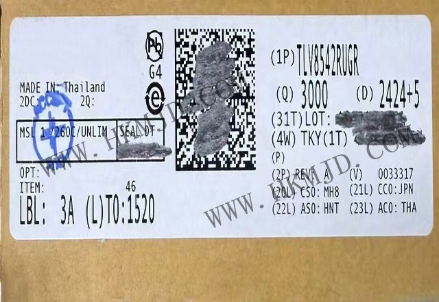[供應(yīng) TI 放大器] TLV8542RUGR 500nA，RRIO 運算放大器