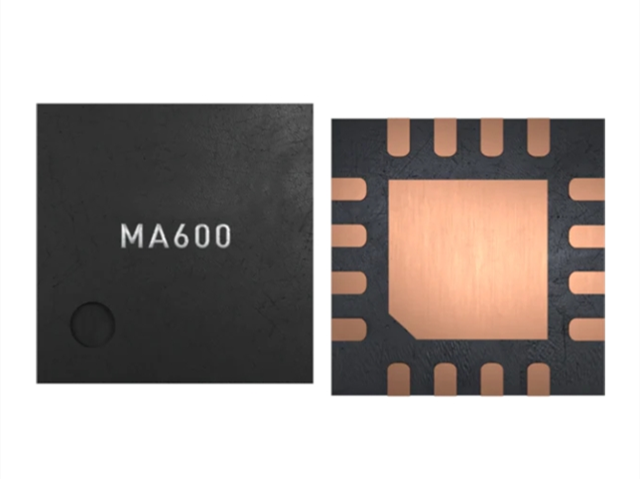 （MPS）MA600GQE傳感器介紹：INL<0.6° (<0.1°)、高精度磁性角度傳感器
